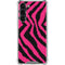 Retro Zebra Galaxy S24 FE Clear Case